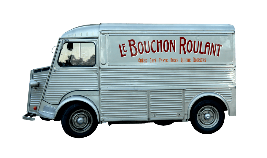 Le Bouchon-Roulant Catering Foodtruck Crêpes Flammkuchen Café